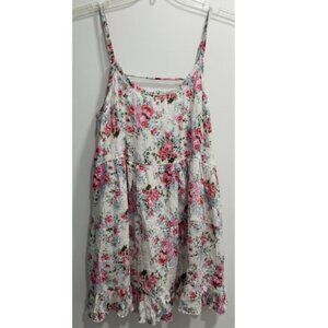 Beach by Exist Boho Floral Mini Dress Sze XS.